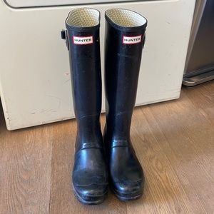 Hunter boots size 40